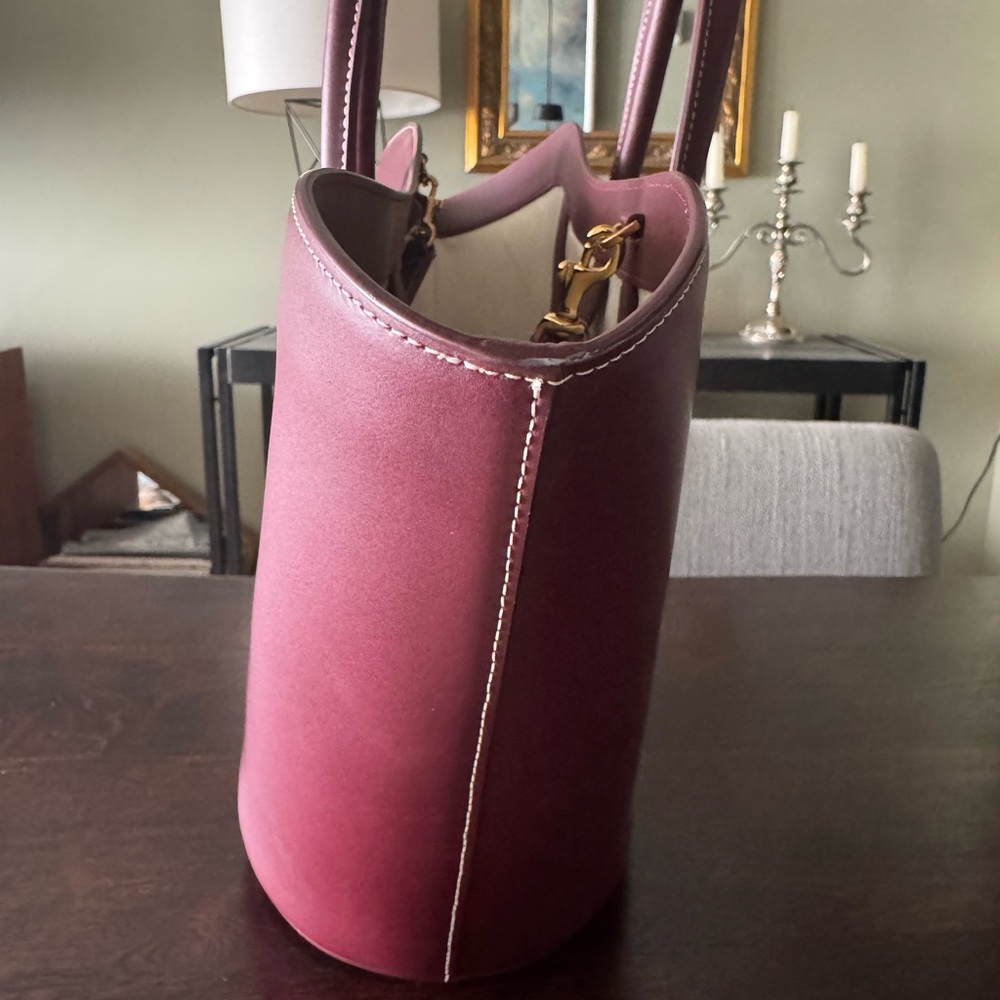 LITTLE LIFFNER
NWOT. Tulip shoulder bag (Burgundy) - Picture 6 of 9